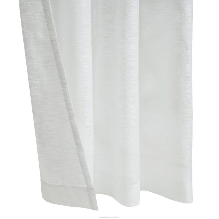 Houseware Plow & Hearth Emery Sheer Grommet Top Curtain Panel - Light Gray - 52x 108NFLB2609