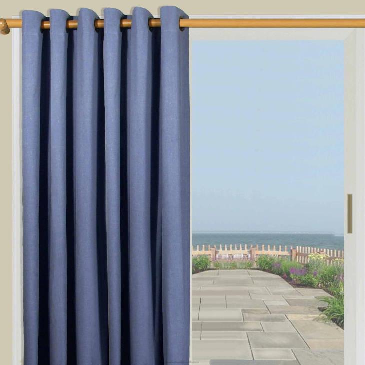 Houseware Plow & Hearth Energy Efficient Grommet-Top Homespun Insulated Curtains NFLB2575
