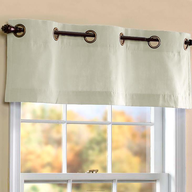 Houseware Plow & Hearth Energy Efficient Grommet-Top Homespun Insulated Curtains NFLB2575