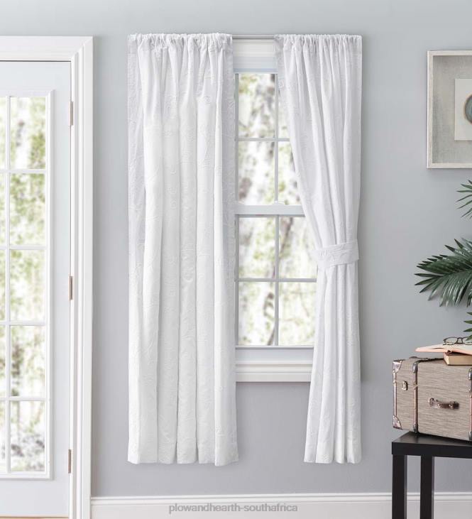 Houseware Plow & Hearth Eva Candlewick Curtains NFLB2574
