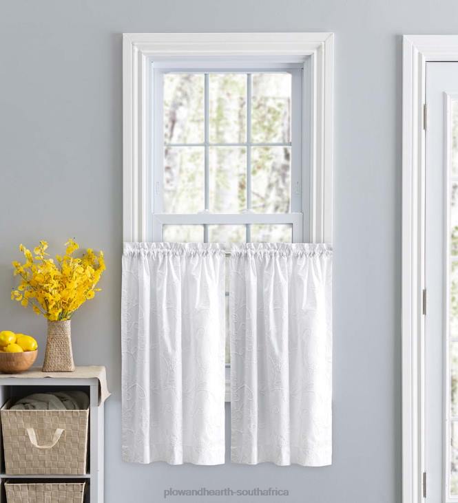 Houseware Plow & Hearth Eva Candlewick Curtains NFLB2574