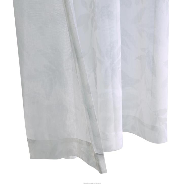 Houseware Plow & Hearth Flora Grommet Top Semi-Sheer Panel - Spa Green - 52x 84NFLB2596