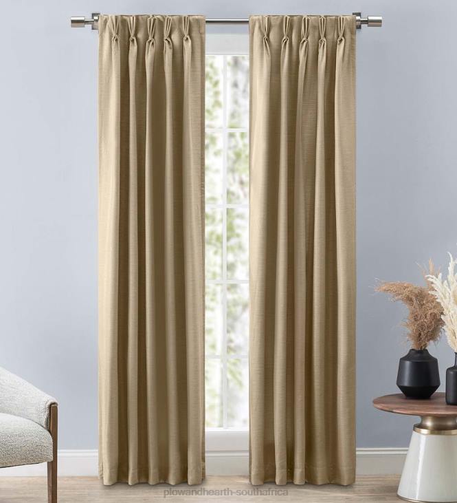 Houseware Plow & Hearth Grasscloth Curtains NFLB2608