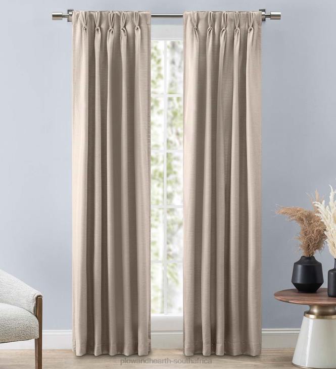Houseware Plow & Hearth Grasscloth Curtains NFLB2608