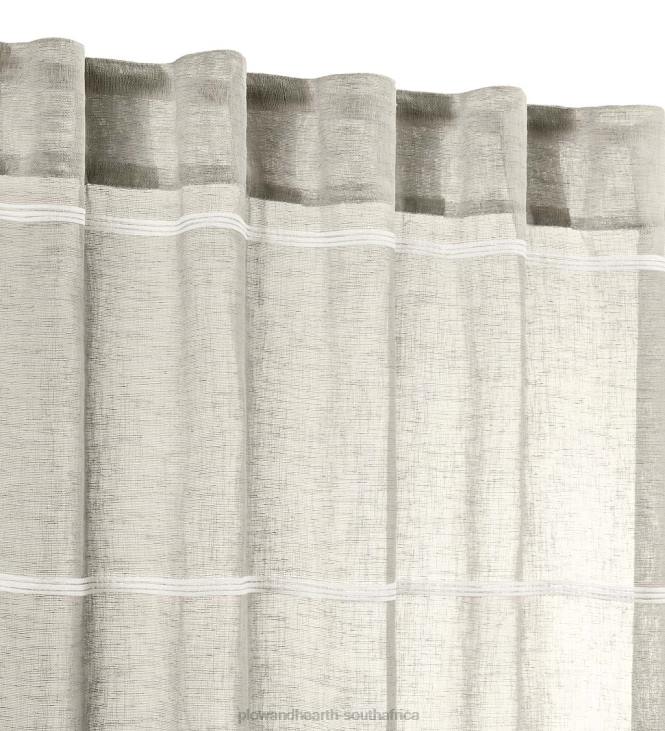 Houseware Plow & Hearth Horizon Stripe Grommet Panel NFLB2613