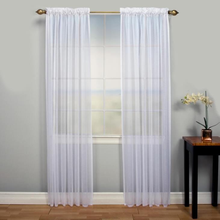 Houseware Plow & Hearth Layla 2 Pocket Curtain Panel - Butterscotch - 52x 63NFLB2597
