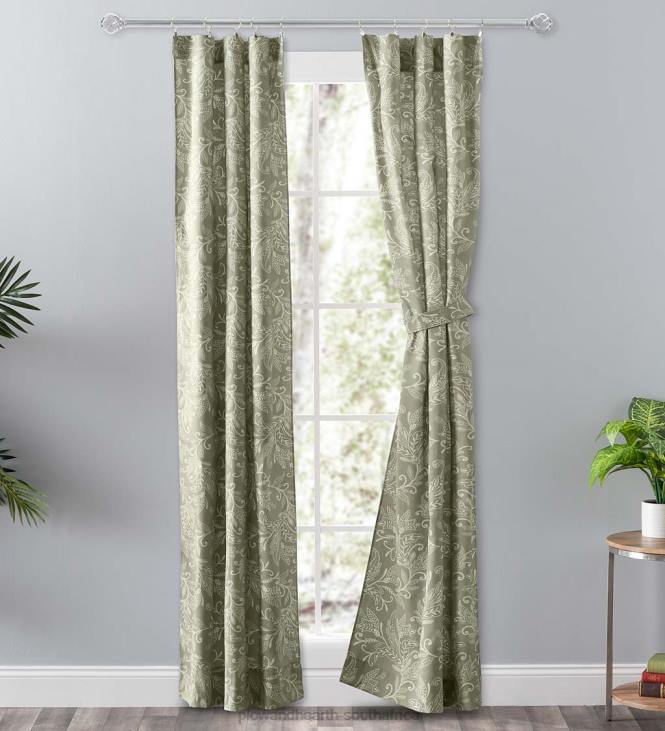Houseware Plow & Hearth Lexington Leaf Curtains NFLB2582