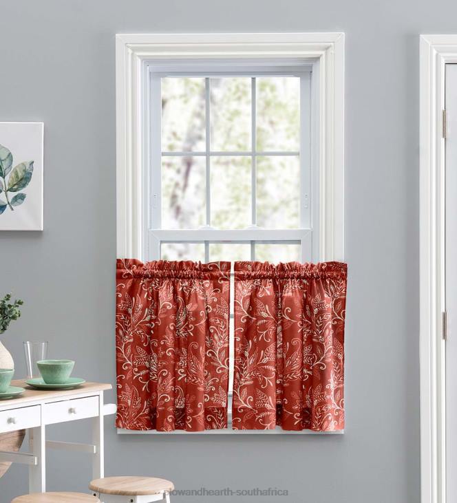 Houseware Plow & Hearth Lexington Leaf Curtains NFLB2582