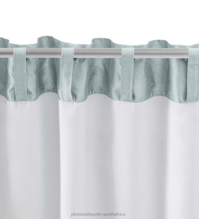 Houseware Plow & Hearth Luna Faux Silk Curtains NFLB2598