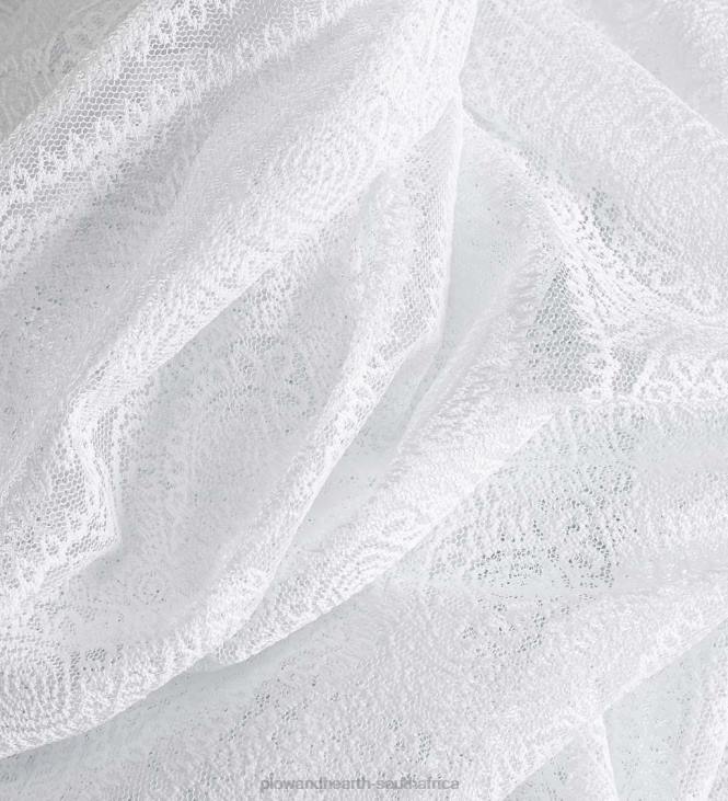 Houseware Plow & Hearth Medallion Stripe Lace Curtains NFLB2615