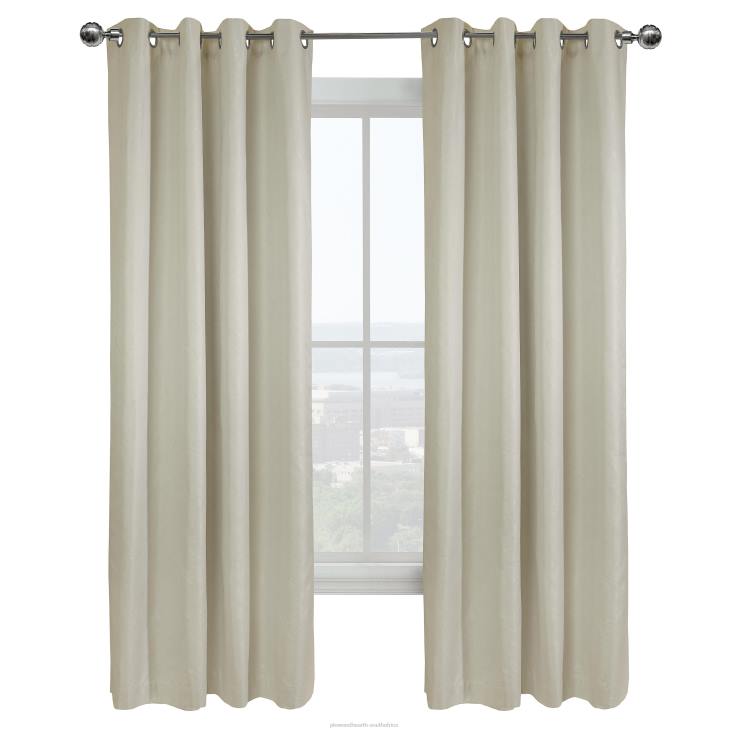 Houseware Plow & Hearth Nolan ThermaPlus Grommet Top Blackout Panel - White - 52x 84NFLB2594