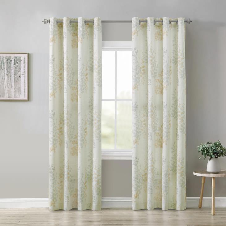 Houseware Plow & Hearth Nora Grommet Top Curtain Panel - Blue - 50x 108NFLB2566