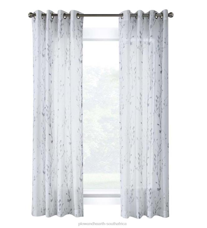 Houseware Plow & Hearth Nottoway Grommet Curtain Panel NFLB2590
