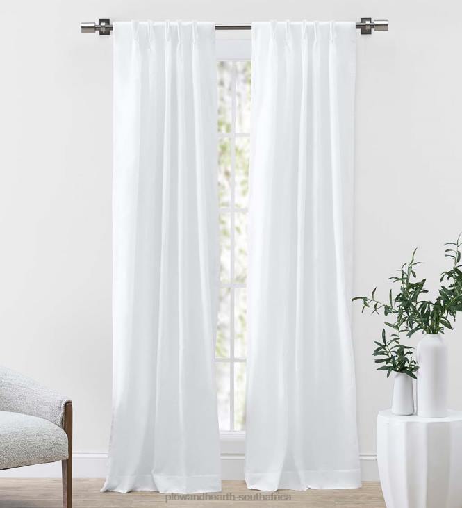 Houseware Plow & Hearth Serene Linen Blend Curtains NFLB2607