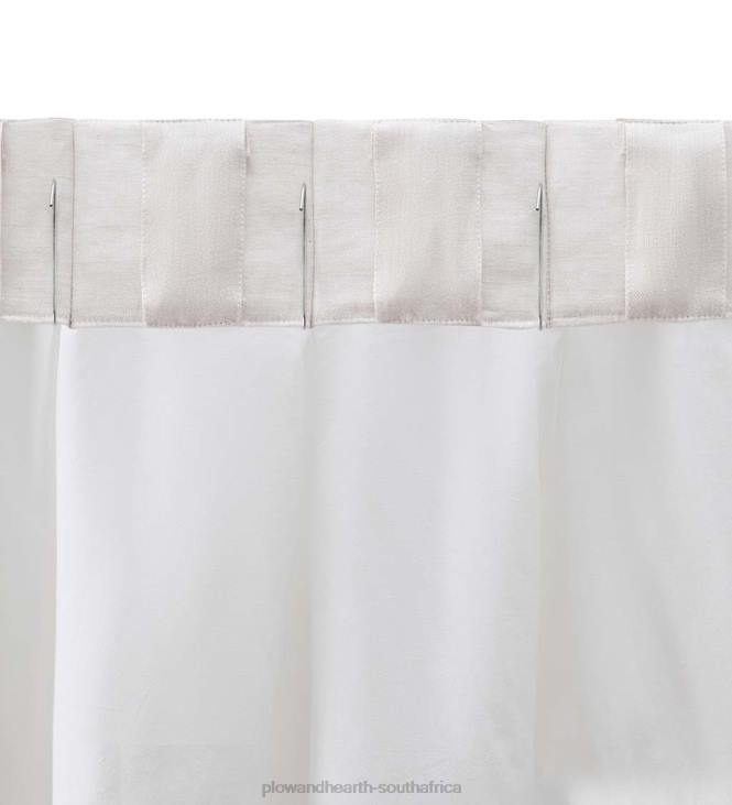 Houseware Plow & Hearth Serene Linen Blend Curtains NFLB2607