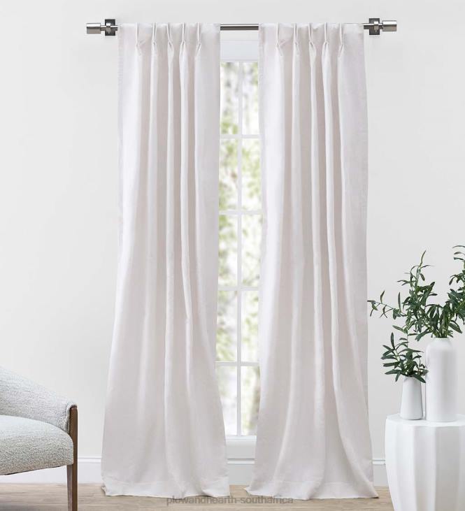 Houseware Plow & Hearth Serene Linen Blend Curtains NFLB2607