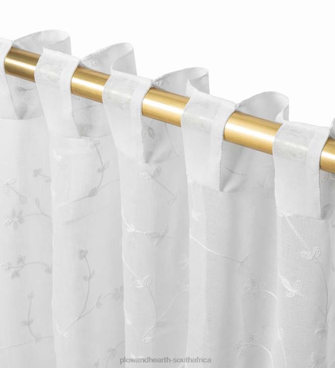 Houseware Plow & Hearth Sheer Blossom Curtains NFLB2604