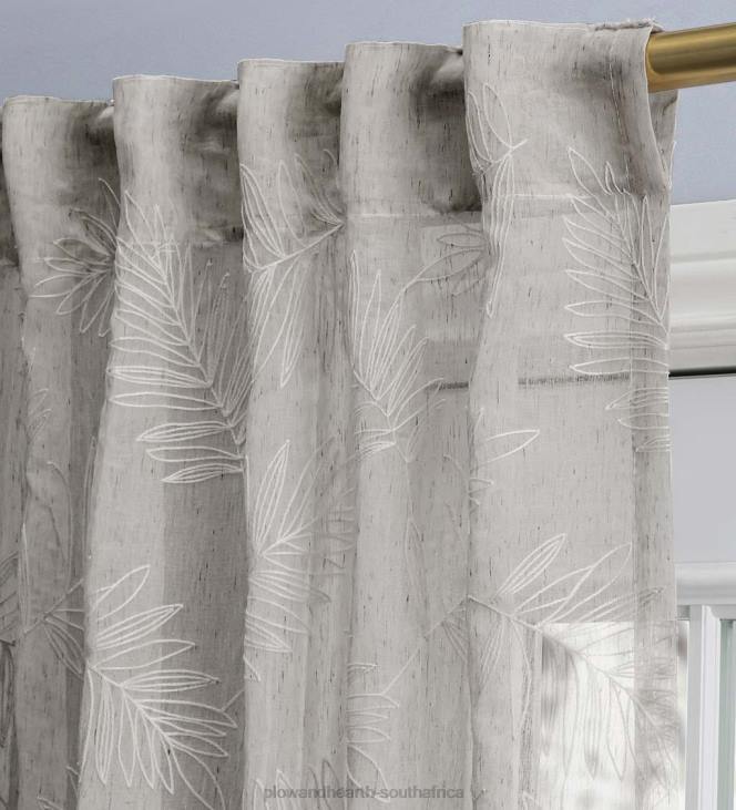 Houseware Plow & Hearth Sheer Leaf Curtains NFLB2610