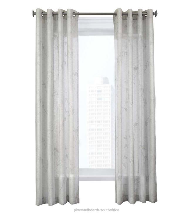 Houseware Plow & Hearth Surry Grommet Curtain Panel NFLB2616