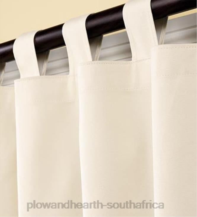 Houseware Plow & Hearth Thermalogic Energy Efficient Insulated Solid Tab-Top Curtains NFLB2556
