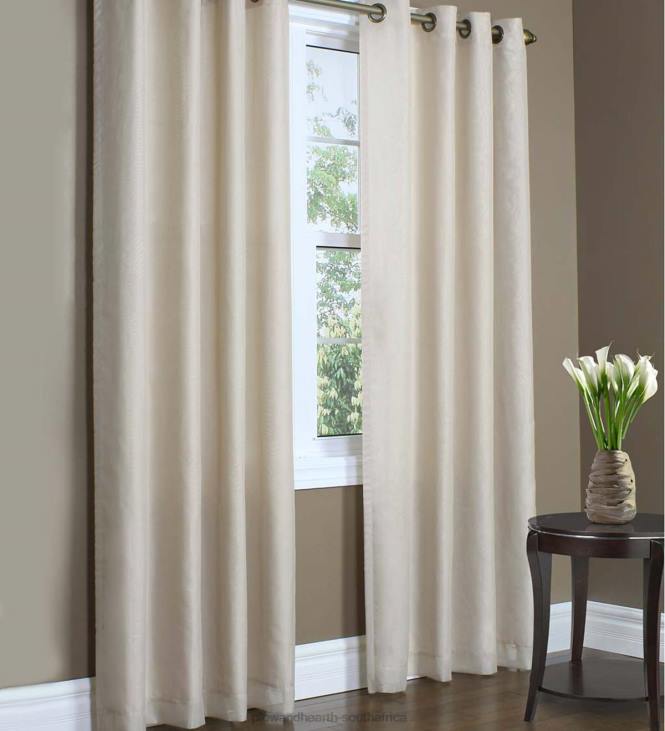 Houseware Plow & Hearth Thermovoile Lined Grommet-Top European-Style Voile Panels NFLB2571