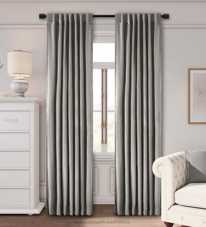 Houseware Plow & Hearth Velvet Curtains NFLB2605