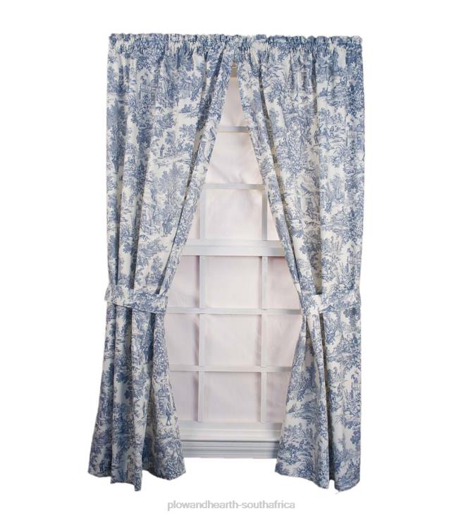 Houseware Plow & Hearth Victoria Park Toile Curtains NFLB2579