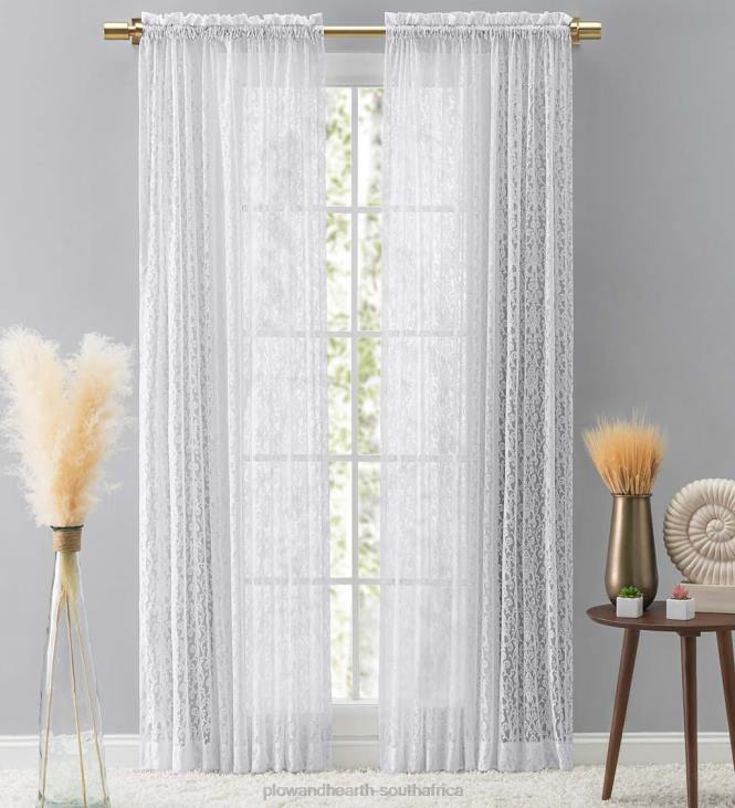 Houseware Plow & Hearth Woven Lace Curtains NFLB2614