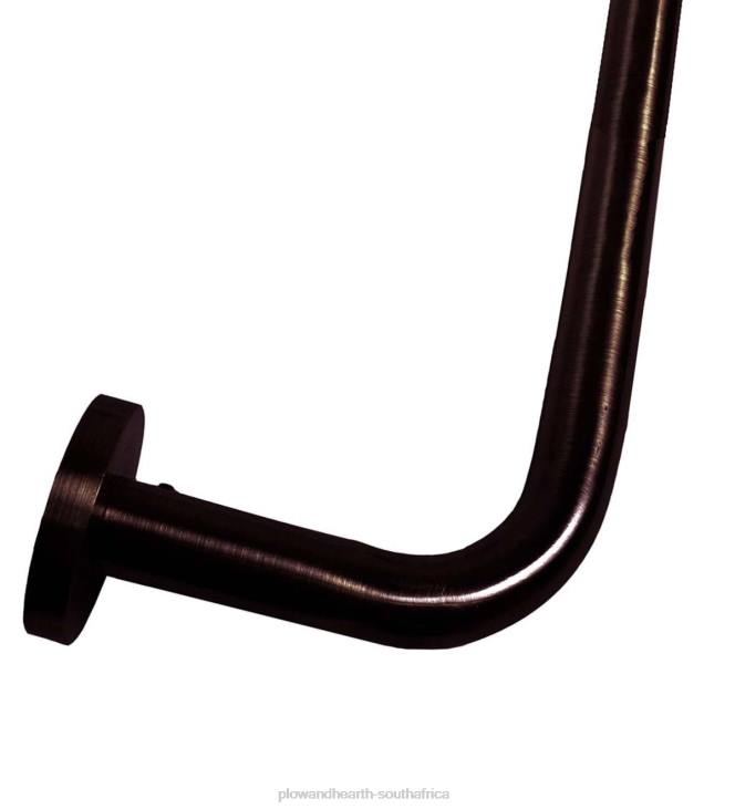 Houseware Plow & Hearth Adjustable Bay Window Curtain Rod Set - Espresso NFLB2643