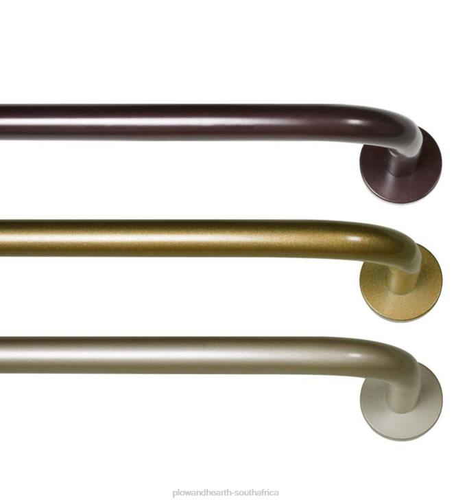 Houseware Plow & Hearth Adjustable Bay Window Curtain Rod Set - Espresso NFLB2643
