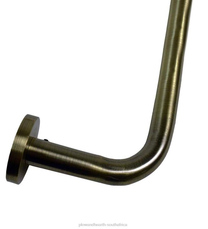 Houseware Plow & Hearth Adjustable Bay Window Curtain Rod Set - Espresso NFLB2643