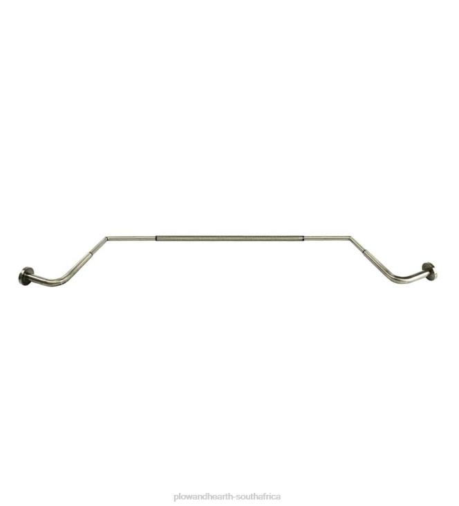 Houseware Plow & Hearth Adjustable Bay Window Curtain Rod Set - Espresso NFLB2643