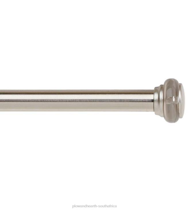 Houseware Plow & Hearth Adjustable Steel Titan Imperial Curtain Rods And Matching Accessories NFLB2634