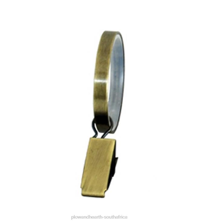 Houseware Plow & Hearth Curtain Rings, set of seven - Bronze NFLB2635
