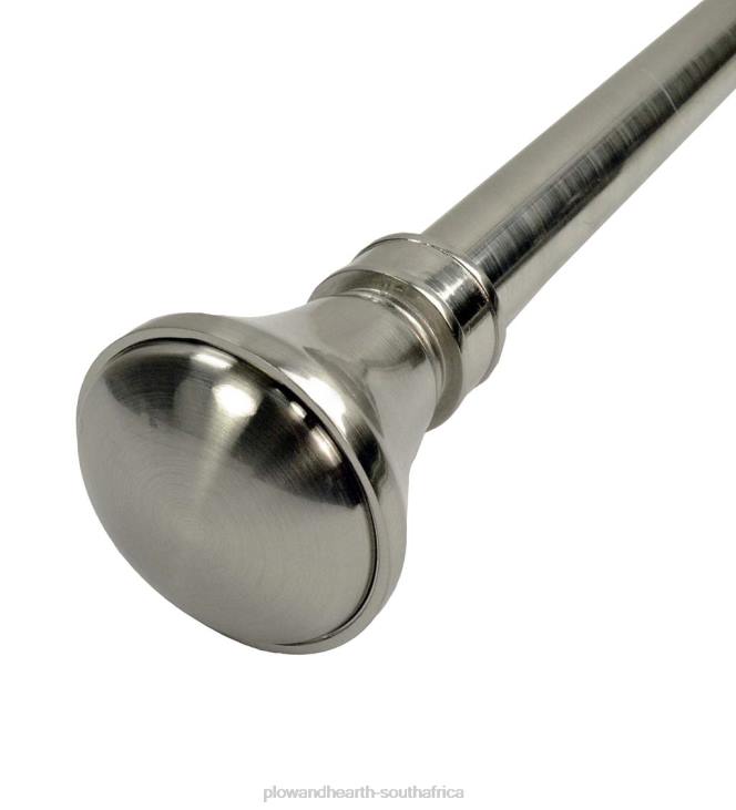 Houseware Plow & Hearth Lexington Adjustable Curtain Rod Collection with Flare Finial NFLB2631