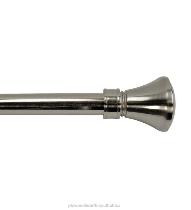 Houseware Plow & Hearth Lexington Adjustable Curtain Rod Collection with Flare Finial NFLB2631
