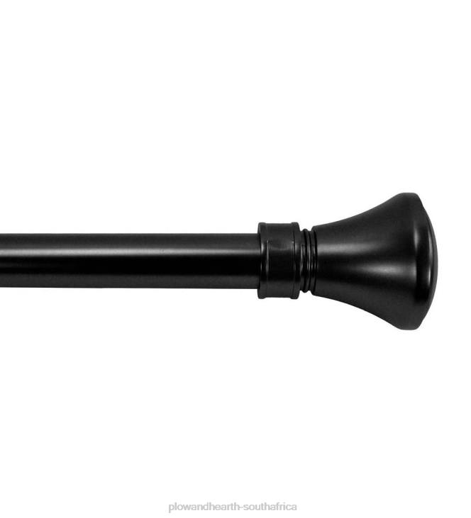 Houseware Plow & Hearth Lexington Adjustable Curtain Rod Collection with Flare Finial NFLB2631
