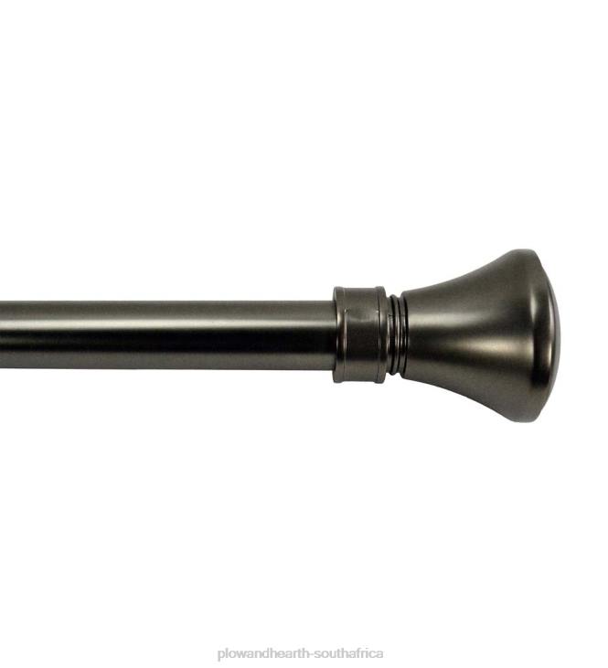 Houseware Plow & Hearth Lexington Adjustable Curtain Rod Collection with Flare Finial NFLB2631