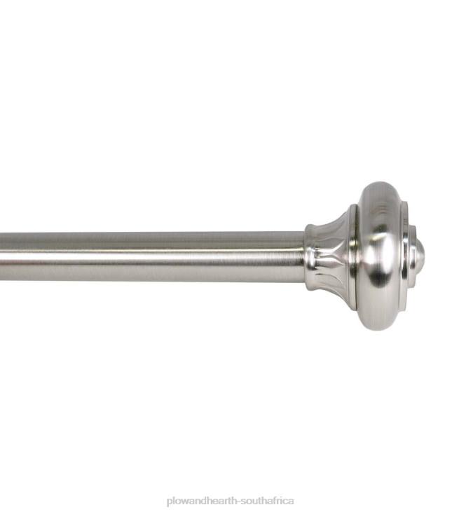 Houseware Plow & Hearth Lexington Adjustable Curtain Rod Collection with Royale Finial NFLB2629