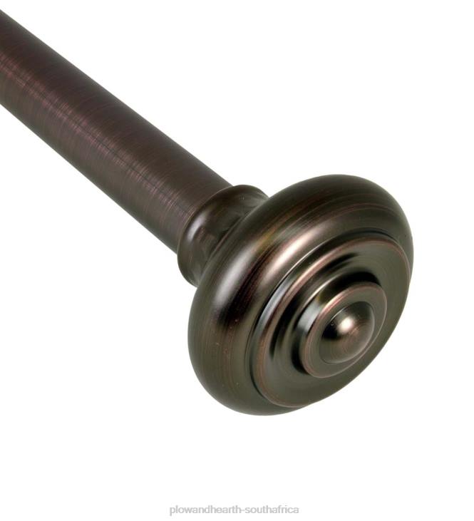 Houseware Plow & Hearth Lexington Adjustable Curtain Rod Collection with Royale Finial NFLB2629