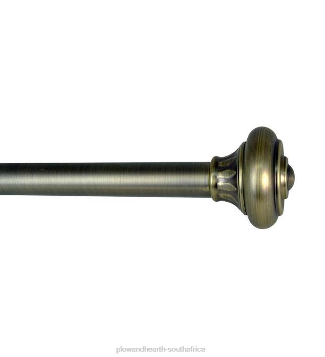 Houseware Plow & Hearth Lexington Adjustable Curtain Rod Collection with Royale Finial NFLB2629