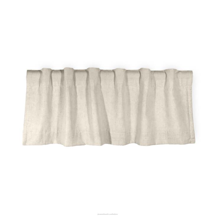 Houseware Plow & Hearth Homespun Rod-Pocket Curtain Valance, 40 W x 14 L - Harvest NFLB3174