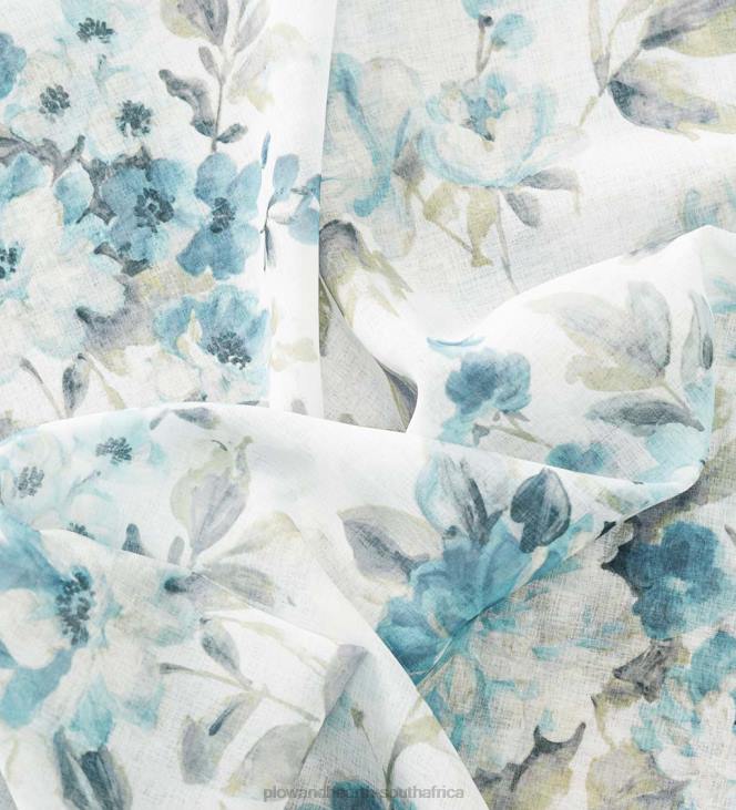 Houseware Plow & Hearth Whimsical Sheer Rod Pocket Valance, 54 W x 13 L - Blue NFLB2628