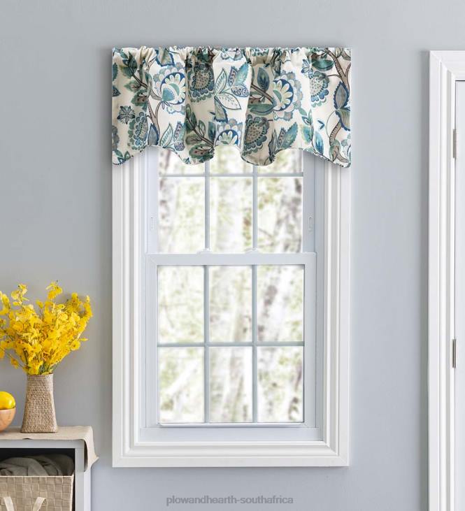 Houseware Plow & Hearth Wynette Valance, 50 W x 16 L - Multi NFLB2623