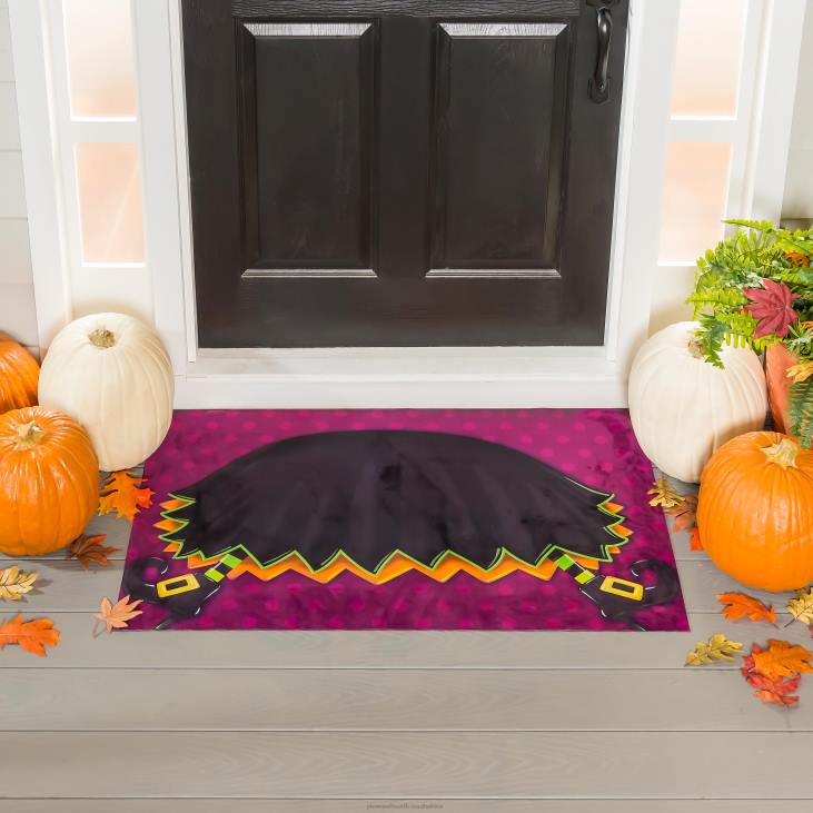 Rugs & Mats Plow & Hearth Halloween Witch Layering Mat NFLB1945
