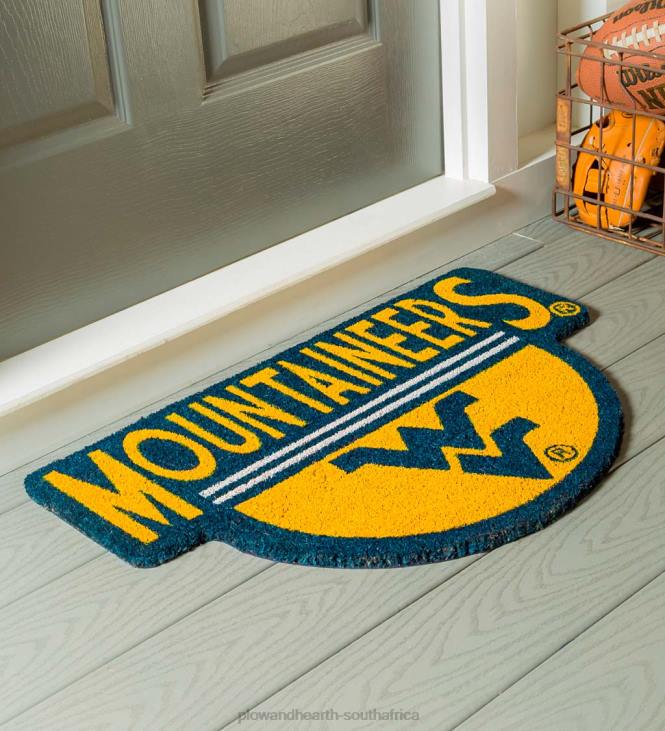 Rugs & Mats Plow & Hearth NCAA Team Shaped Coir Door Mat - Auburn Tigers NFLB1496