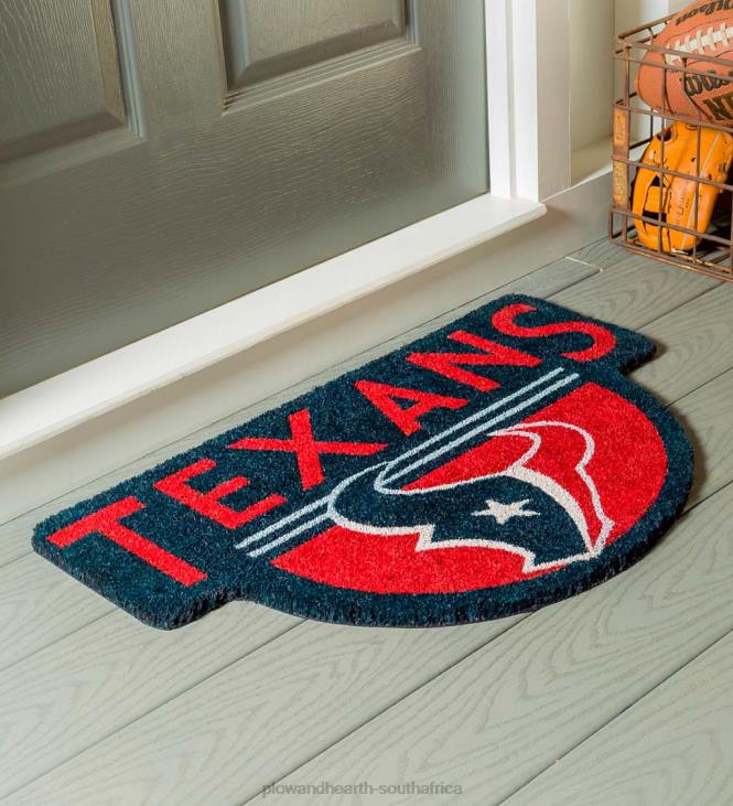 Rugs & Mats Plow & Hearth NFL Shaped Coir Door Mat - Buccaneers NFLB1589