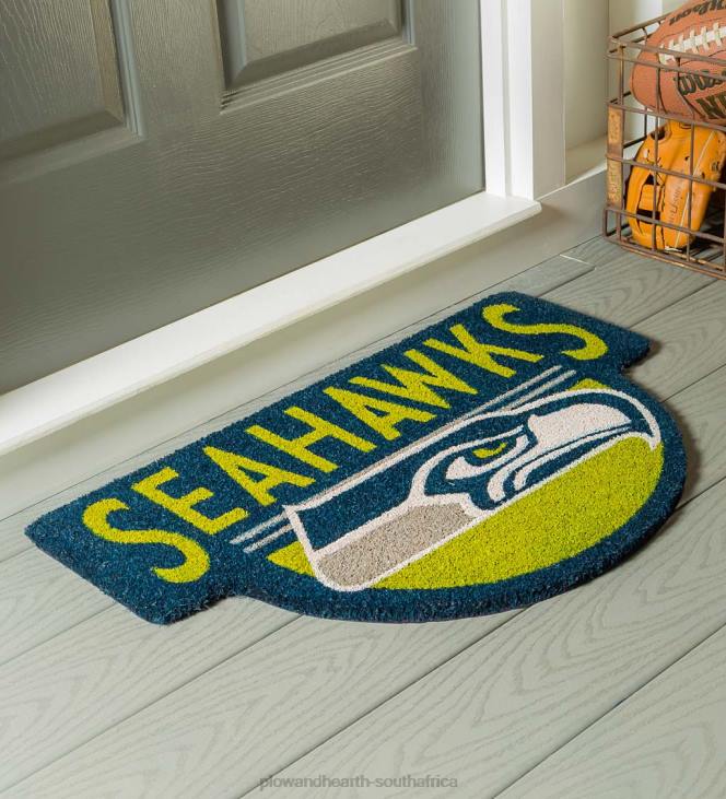 Rugs & Mats Plow & Hearth NFL Shaped Coir Door Mat - Buccaneers NFLB1589