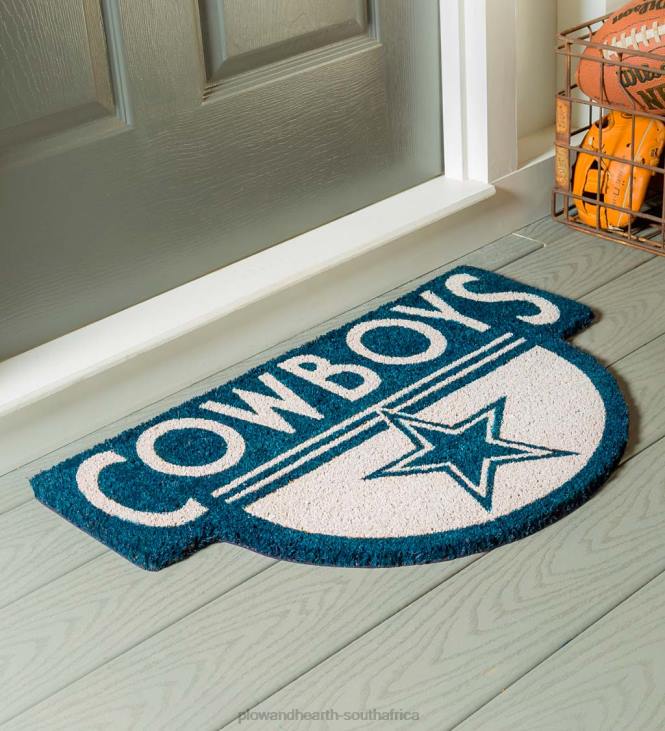 Rugs & Mats Plow & Hearth NFL Shaped Coir Door Mat - Buccaneers NFLB1589