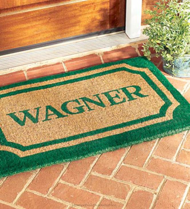 Rugs & Mats Plow & Hearth Personalized Doormat NFLB1965